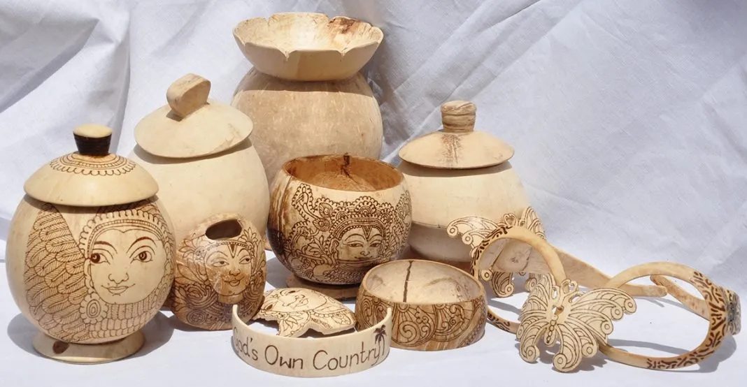 Coconut Shell Craft