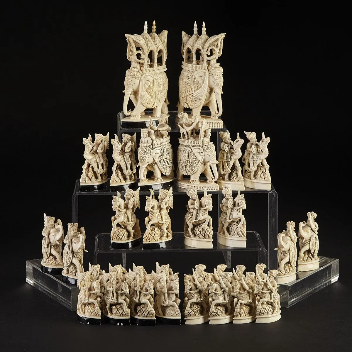Ivory Inlay Work