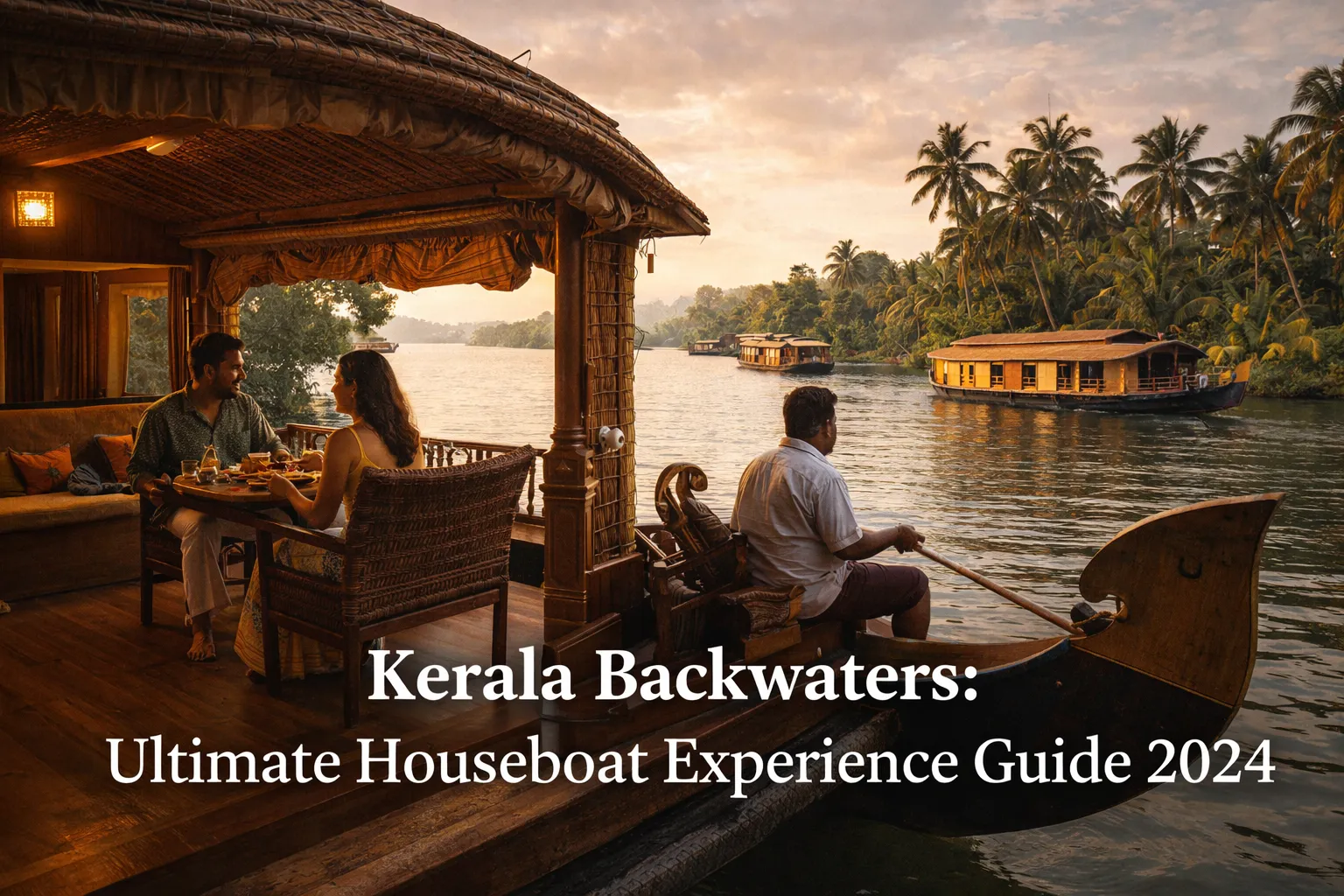 Kerala Backwaters: Ultimate Houseboat Experience Guide 2024